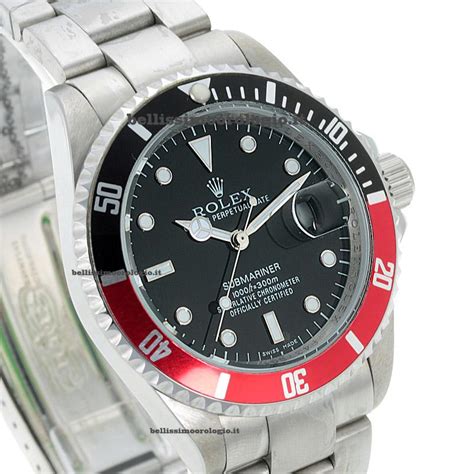 rolex submariner red and black bezel price